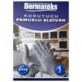 Dermateks Koruyucu Pamuklu Egzama Eldiveni - Medium
