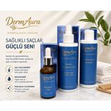 DermAura Dökülme Karşıtı Saç Bakım Seti | Dökülme Karşıtı Şampuan + Saç Bakım Yağı + Keratin Saç Bakım Sütü