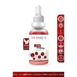 Dermien Cosmetics Red Peeling Serum Canlandırıcı, Yenileyici, Gözenek Sıkılaştırıcı, Leke Ve Akne Karşıtı, Antioksidan