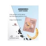 Derminix Arındırıcı Aktif Karbon Ve Zencefil Içeren Yüz Kağıt Maskesi