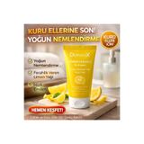 Derminix Limon Kabuklu El Kremi 50 ml – Yoğun Nemlendirici, Hızlı Emilim, Kuru Eller İçin