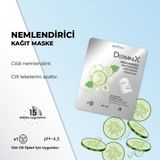 Derminix Salatalık Özü Nemlendirici Kağıt Maske