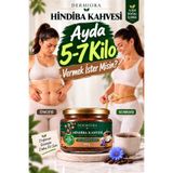 Dermiora Hindiba Kahvesi Yumuşak İçim Kafeinsiz Detox Kahve 1 Aylık - (60 kullanım) Net 150 gr Cam Kavanoz