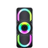 DermiTech Bluetooth Hoparlör Mikrofonlu Ses Bombası Speaker Müzik Çalar Rgb Işıklı Extra Bass Bs-108