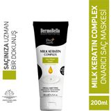 Dermobella Milk Keratin Complex Onarıcı Ve Hacim Verici Saç Maskesi 200 ml - 1