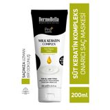 DERMOBELLA Milk Keratin Complex Onarıcı Ve Hacim Verici Saç Maskesi 200 ml