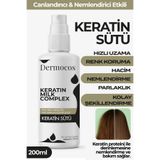 Dermocos Keratin Sütü Saç Bakım Spreyi - Onarıcı, Pürüzsüzleştirici ve Parlaklık Verici 200 ml