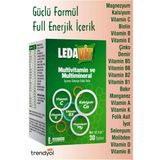 Dermoexpress Dermoexpress Ledavit Multivitamin Mineral 30 Tablet (Kalsiyum Magnezyum Çinko Demir Vb.)