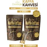 Dermojin Kaffa Kahvesi 2 Adet Inulin, Bromelain ve Guarana İçeren Türkiye Menşeli Lezzet - 1 Paket