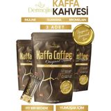 Dermojin Kaffa Kahvesi 3 Adet Inulin Guarana Bromelain Türkiye Menşeli Lezzetli Karışım - 1 Paket