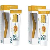 Dermokil 2 Adet Dk dent 75 ml Propolis Florürsüz Diş Macunu + Diş Fırçası