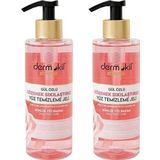 Dermokil 2x300 ml Gül Özlü Gözenek Sıkılaştırıcı Yüz Temizleme Jeli