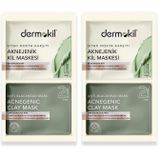 Dermokil 2x7.5 ml Siyah Nokta Karşıtı Kil Maskesi