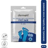 Dermokil 30 ml Topuk Çatlak Bakımı & Nemlendirici Ayak Maskesi Beyaz Renkli Sıvı Form