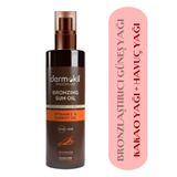 Dermokil Bronzlaştırıcı Güneş Yağı 200 ml - UVA UVB - Havuç Yağı ve Hindistan Cevizi Yağı Özlü