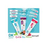 Dermokil Dk Dent 3’lü Çocuk Diş Macunu Ahududu-aloe Vera-orman Meyveli (DİŞ FIRÇASI HEDİYELİ)