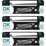 Dermokil Dk Dent Aktif Karbon Kil 75 ml Diş Macunu ve 3 Adet Diş Fırçası