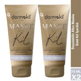 Dermokil Gold 2x75 ml Kil İçerikli Soyulabilir Yüz Maskesi