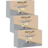 Dermokil Keçi Sütü Özlü 3x100 gr Doğal Sabun