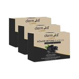 Dermokil Kömürlü Detoks 3x100 gr Doğal Katı Sabun