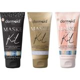 Dermokil Maske Seti Havyarlı + Altın + Aknejenik