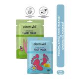 Dermokil Peeling Etkili (Soyulabilir) Ayak Maskesi 30 ml + Onarıcı El Maskesi 30 ml 2'li Set