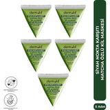 Dermokil Siyah Nokta Karşıtı Matcha Özlü Kil Maskesi 9 Ml X 5 Adet