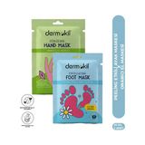 Dermokil Soyulabilir Ayak Maskesi 30 ml + Onarıcı El Maskesi 30 ml 2'li Set Vegan Özellikli