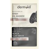 Dermokil Soyulabilir Siyah Maske 2x7,5 ml Canlandırıcı ve Sıkılaştırıcı Özellikli