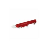 Dermokon Dermomer 25 Ml Pipet Pompası - Makaralı Puar Kırmızı - Pipet Pompası Plastik - Pi Pump - Kırmızı 25Ml Puar