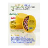 Dermolive Bıttım Süngerli Bitkisel Banyo Sabunu 120 g, El, Yüz ve Vücut - 1 Adet