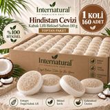 Dermolive Internatural Ardıç Katranı Kabak Lifli Bitkisel Sabun 160'lı Paket (160 x 110 g)