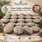 Dermolive Internatural Ardıç Katranı Kabak Lifli Bitkisel Sabun 20'li Paket (20 x 110 G) - 1 Adet