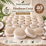 Dermolive Internatural Ardıç Katranı Kabak Lifli Bitkisel Sabun 40'lı Paket (40 x 110 g)