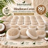 Dermolive Internatural Ardıç Katranı Kabak Lifli Bitkisel Sabun 80'li Paket (80 x 110 g)