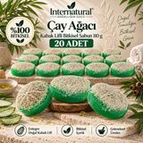 Dermolive Internatural Çay Ağacı Kabak Lifli Bitkisel Sabun 20'li Paket (20 x 110 G) - 1 Adet