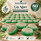 Dermolive Internatural Çay Ağacı Kabak Lifli Bitkisel Sabun 80'li Paket (80 x 110 G) - 1 Adet