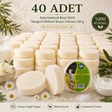 Dermolive Internatural Keçi Sütü Süngerli Bitkisel Sabun 40'lı Paket (40 x 120 G) - 1 Adet