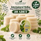 Dermolive Internatural Melisa Süngerli Bitkisel Banyo Sabunu 20'li Paket (20 x 120 G) - 1 Adet