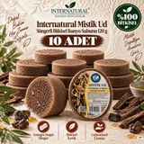 Dermolive Internatural Mistik Ud Süngerli Bitkisel Banyo Sabunu 10'lu Paket (10 x 120 g)