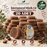 Dermolive Internatural Mistik Ud Süngerli Bitkisel Banyo Sabunu 20'li Paket (20 x 120 g)