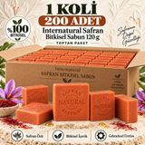 Dermolive Internatural Safran Bitkisel Sabun 120 g - 200 Adet (1 Koli)