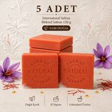 Dermolive Internatural Safran Bitkisel Sabun 120 g - 5 Adet