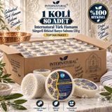 Dermolive Internatural Türk Hamamı Süngerli Bitkisel Banyo Sabunu 80'li Koli (80 x 120 g)