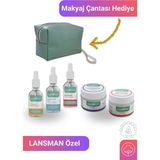 DermoPoint 5'li Set - C Vitamini & Hyalüronik Asit & Yaşlanma Karşıtı Serum + Yaşlanma Karşıtı Yüz & Göz Kremi