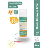 dermoPoint Spf30 Güneş Koruyucu Krem 50 ml - Kolajenli- Makyaj Altı Kullanım
