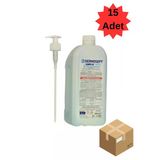 Dermosept Handplus Pompalı 1 Koli 1000 ml 15 Adet El ve Cilt Dezenfektanı