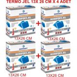 DERMOSEPT Sıcak Soğuk Termo Jel Kompres 13*26 cm Hafif ve Dayanıklı Buz Jel Termojel
