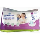 Dermosept Yetişkin Bel Bantlı Hasta Bezi (S) Small | 30'lu Paket