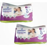 Dermosept Yetişkin Bel Bantlı Hasta Bezi (S) Small | 60 Adet (30'lu 2 Paket)